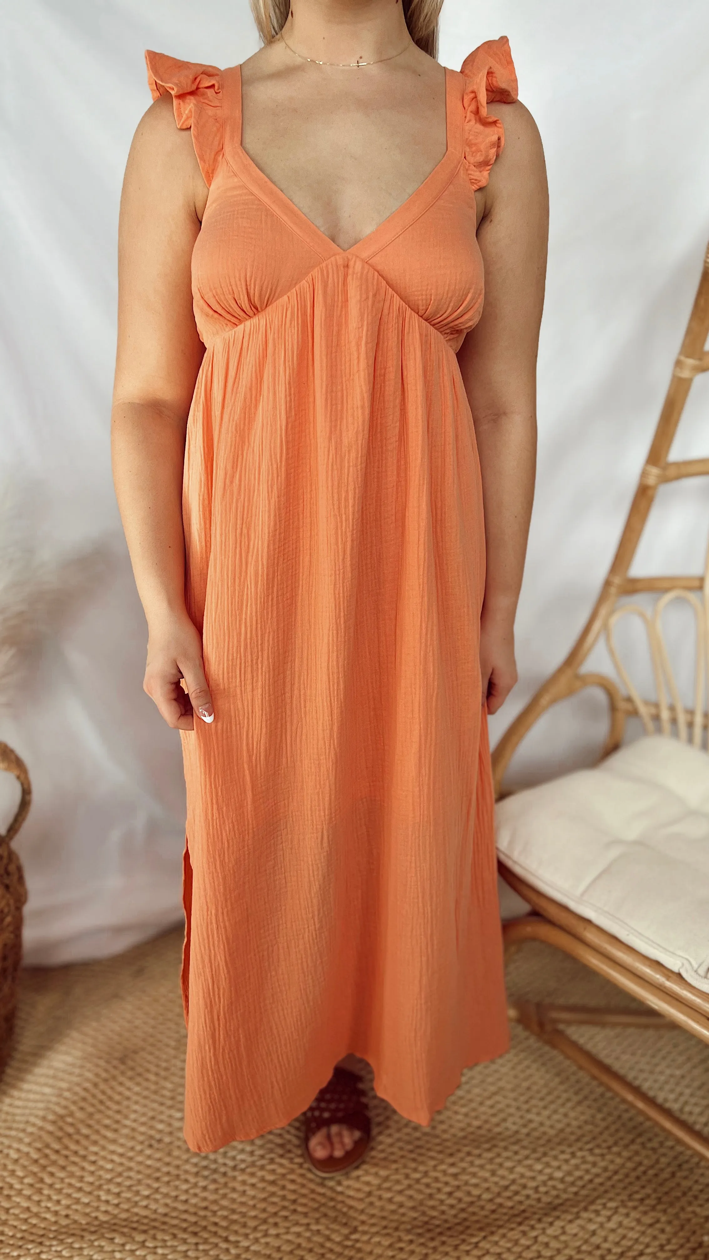 The Sunset Cruise Midi Dress