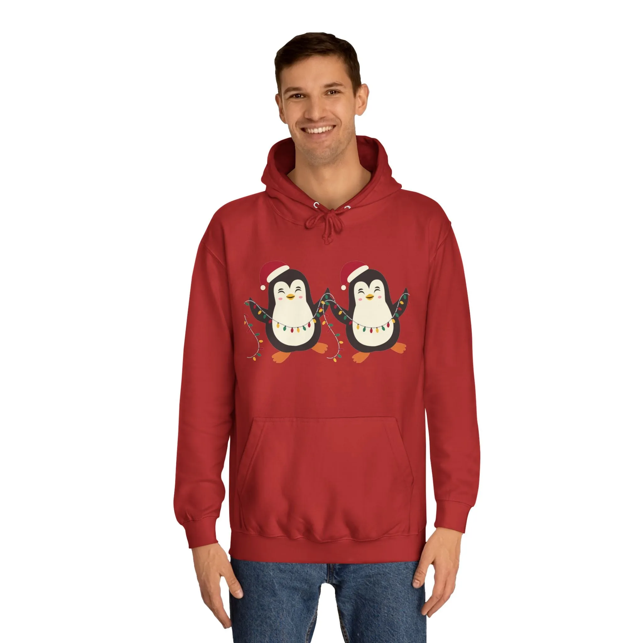 Unisex College Hoodie - New Pinqivin Design