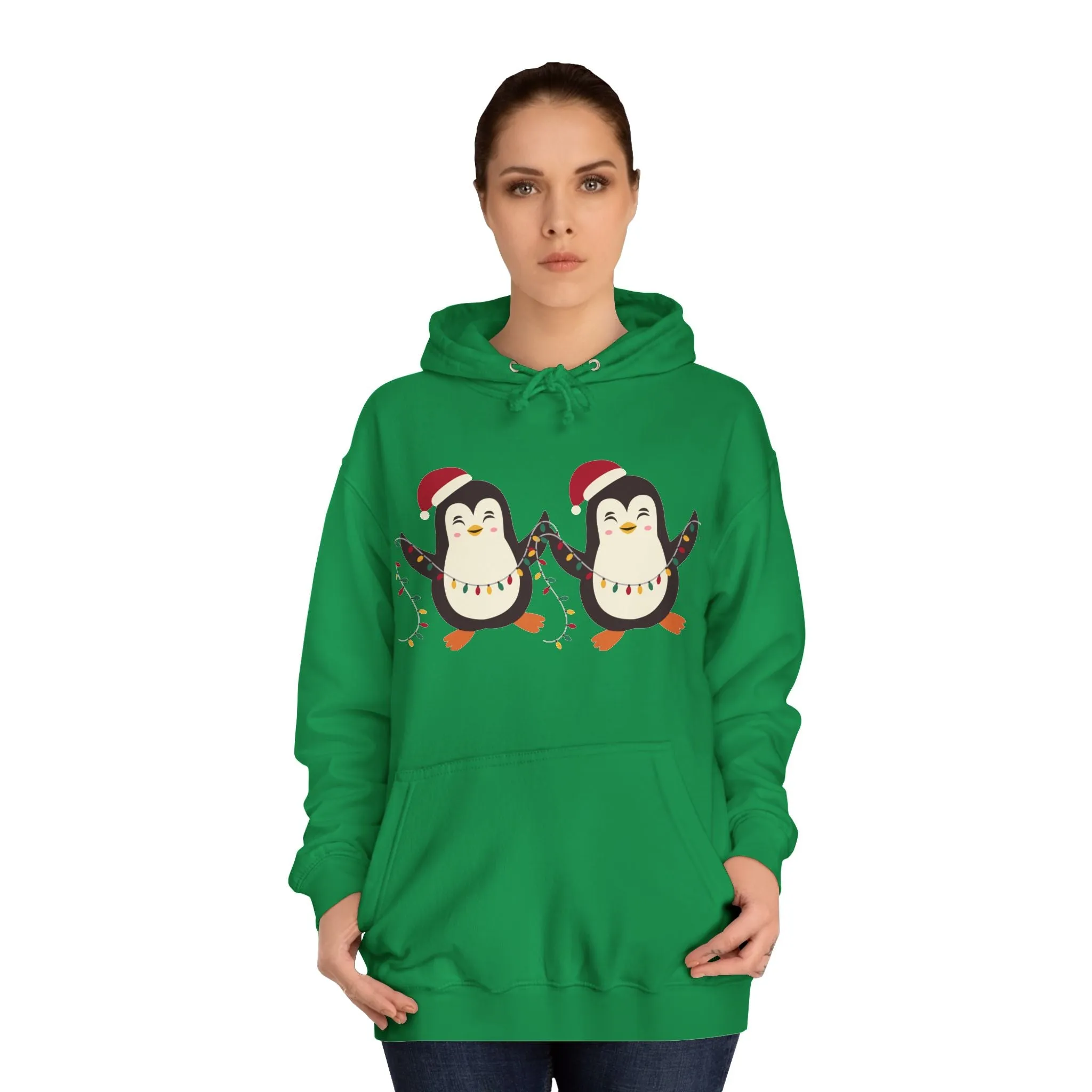 Unisex College Hoodie - New Pinqivin Design