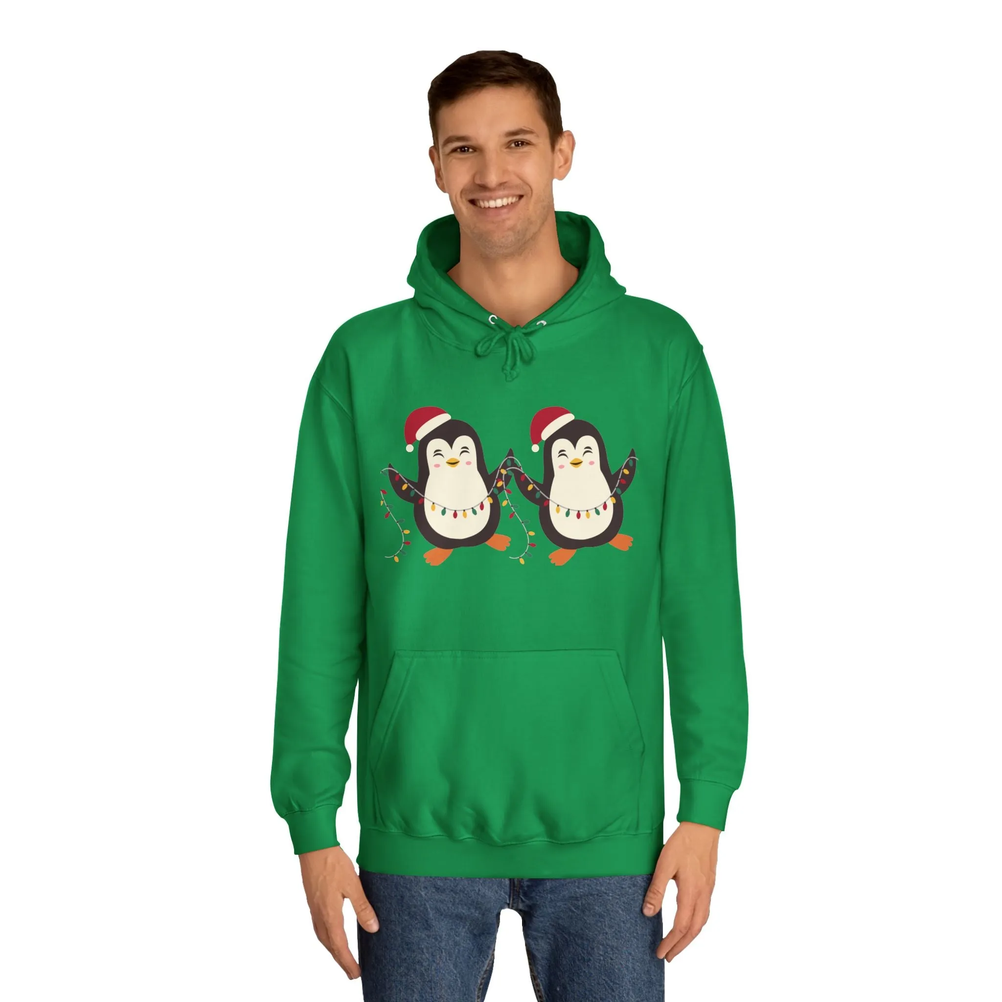Unisex College Hoodie - New Pinqivin Design