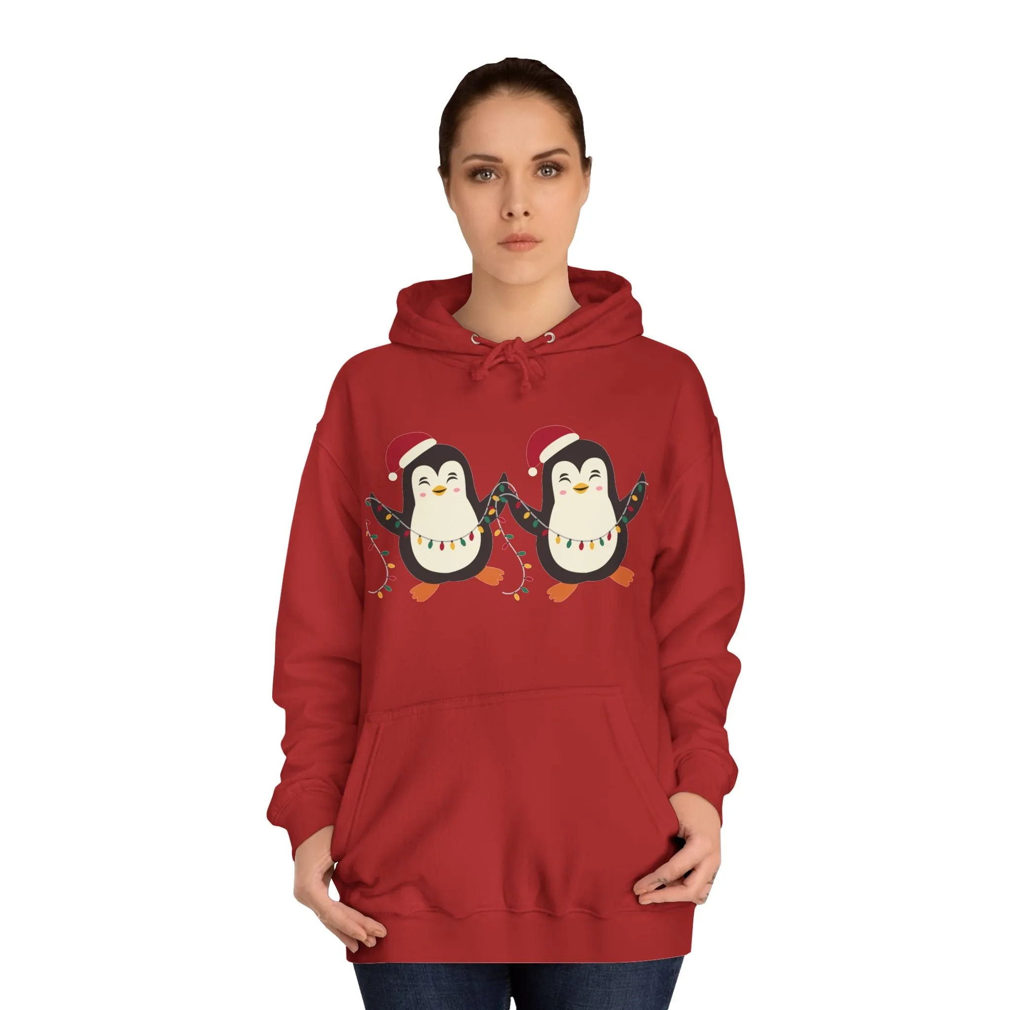 Unisex College Hoodie - New Pinqivin Design