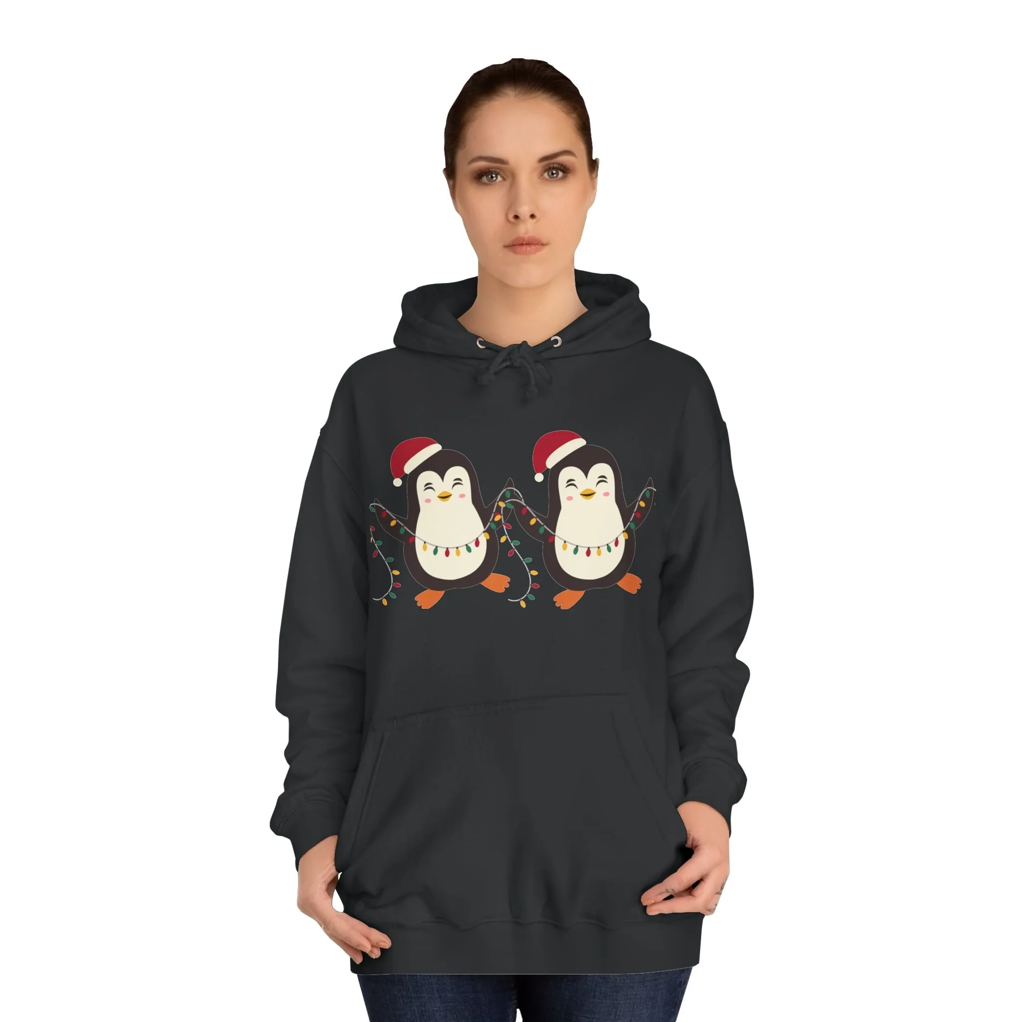 Unisex College Hoodie - New Pinqivin Design