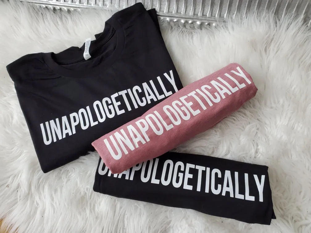 UNISEX Unapologetically Hoodie - Mauve