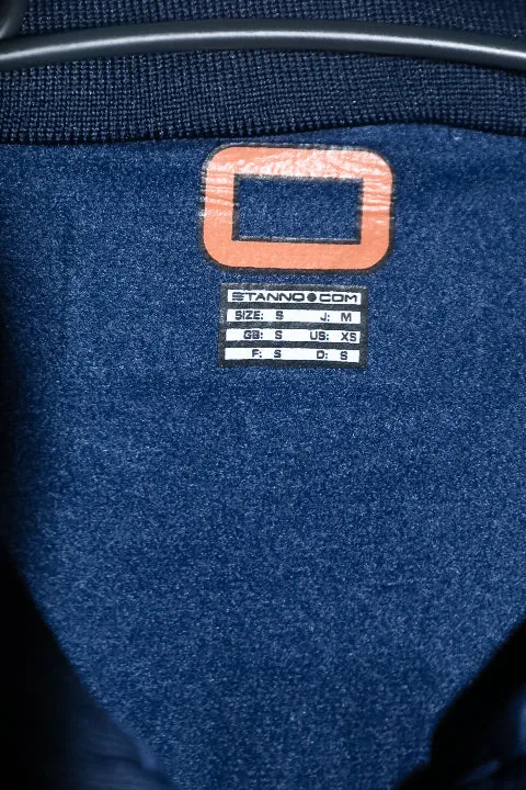 Vintage men Stanno blue full zip wind breaker track top M|L31 W21|SKU 6705