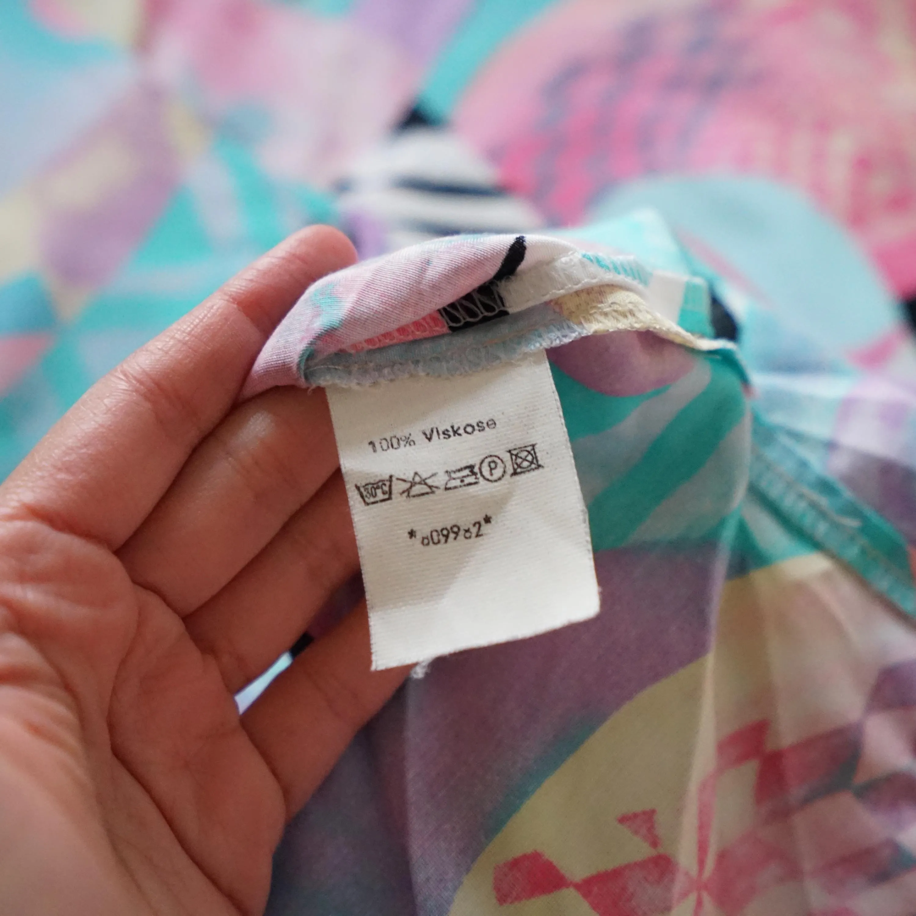 Vintage retro blouse size XL