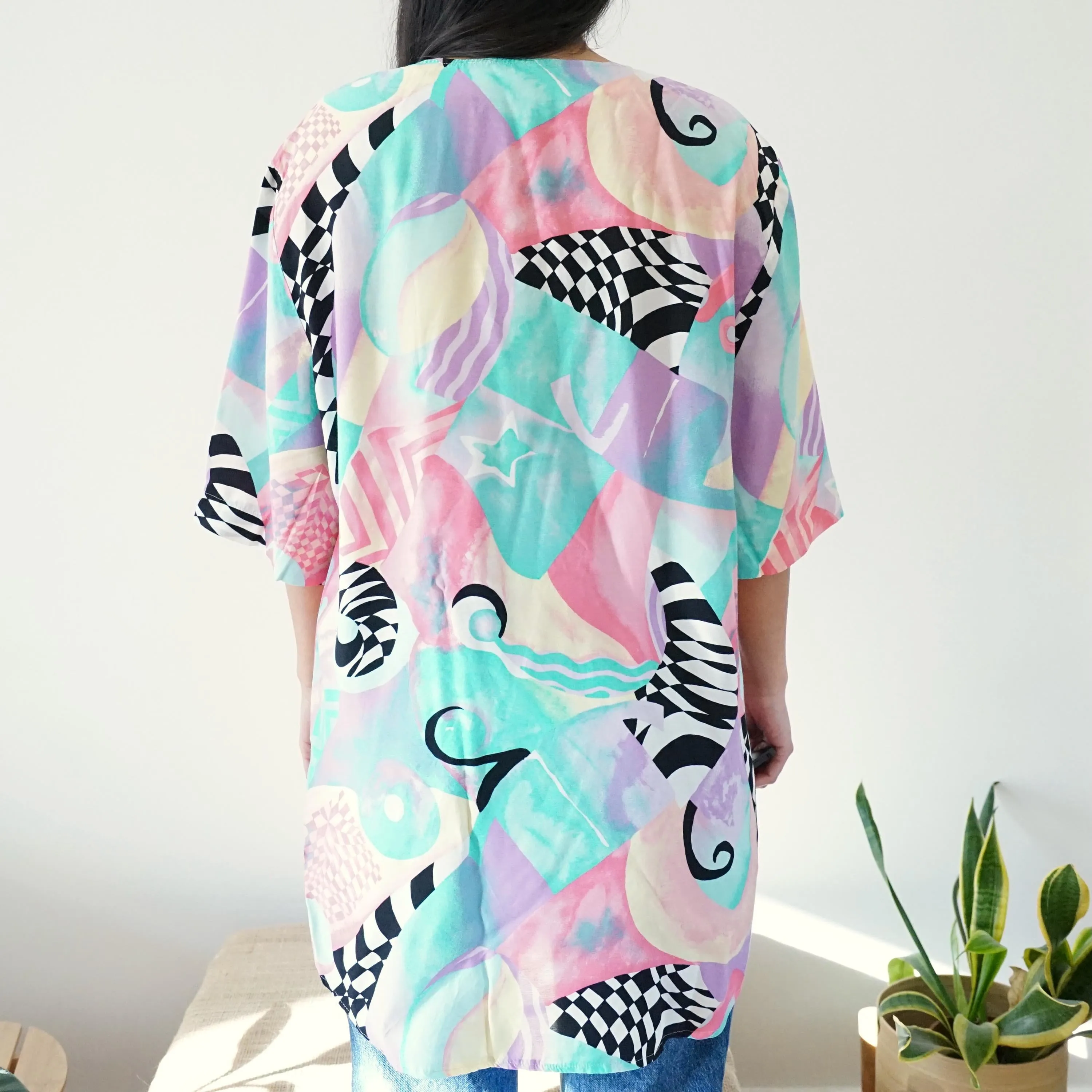 Vintage retro blouse size XL
