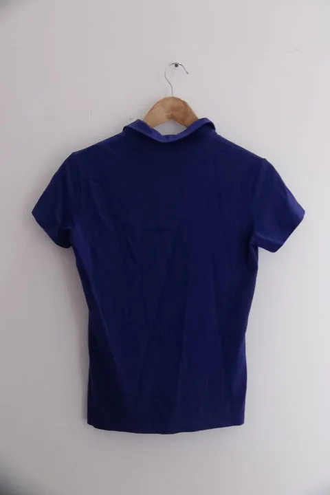Vintage US Polo ASSN blue mens medium Polo shirt