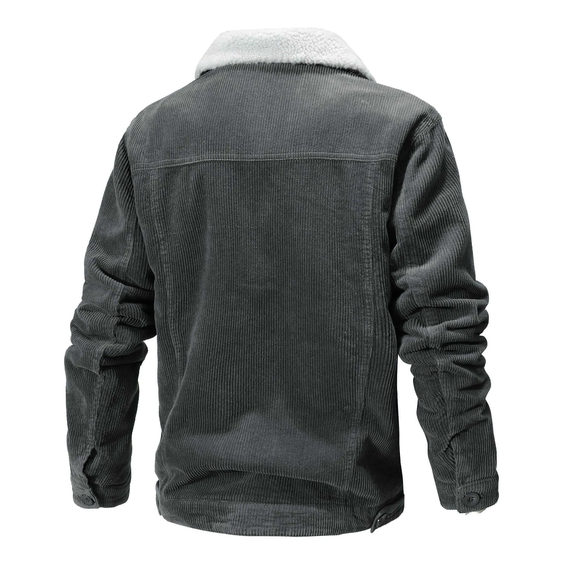 Warm Sherpa-Lined Bomber Jacket
