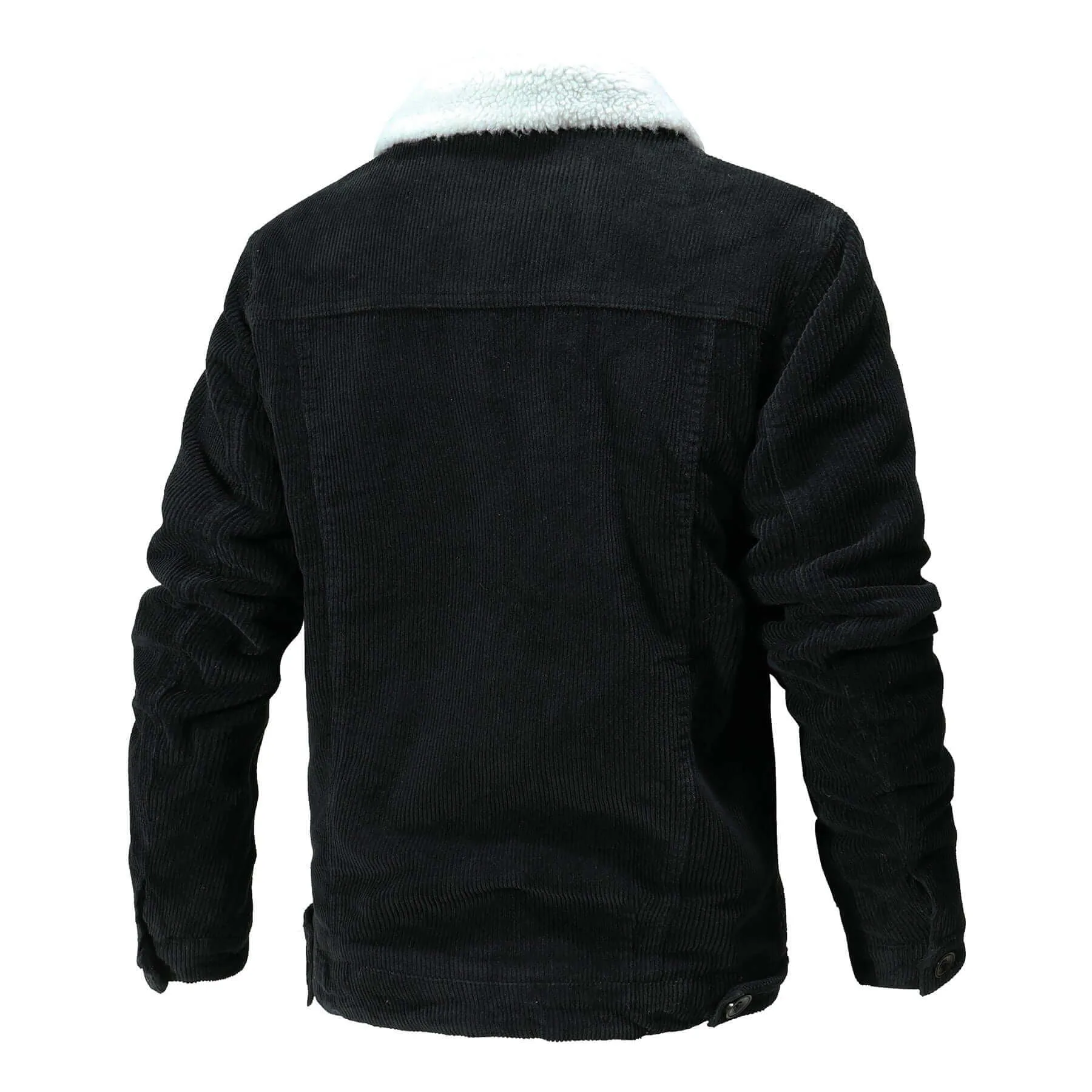 Warm Sherpa-Lined Bomber Jacket