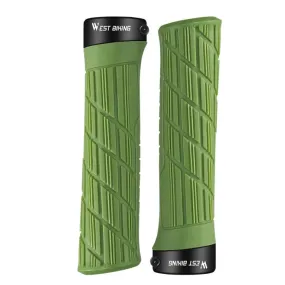 WEST BIKING Bicycle Anti-Skid And Shock-Absorbing Comfortable Grip Cover(Ink)