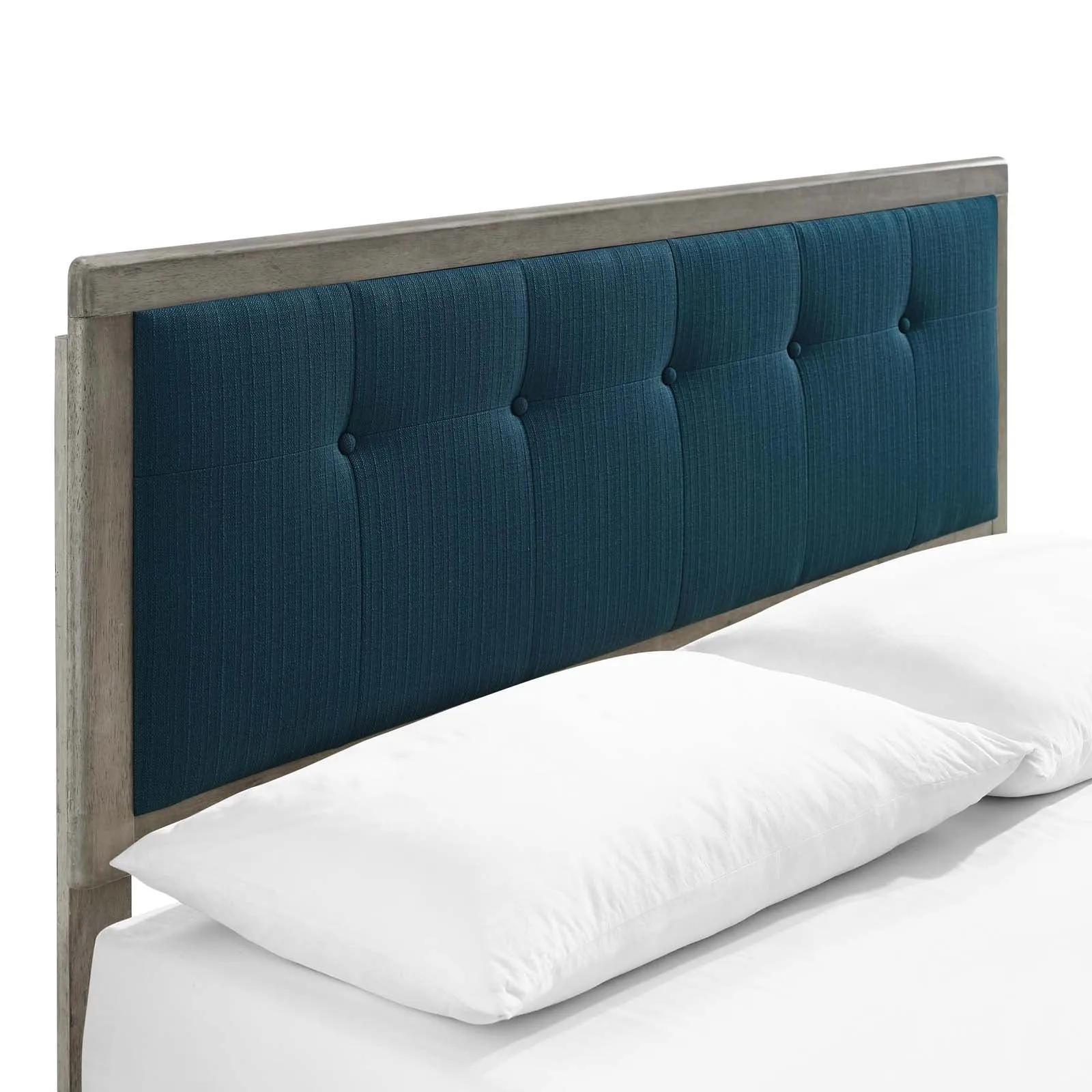 Willow Wood Platform Bed With Splayed Legs