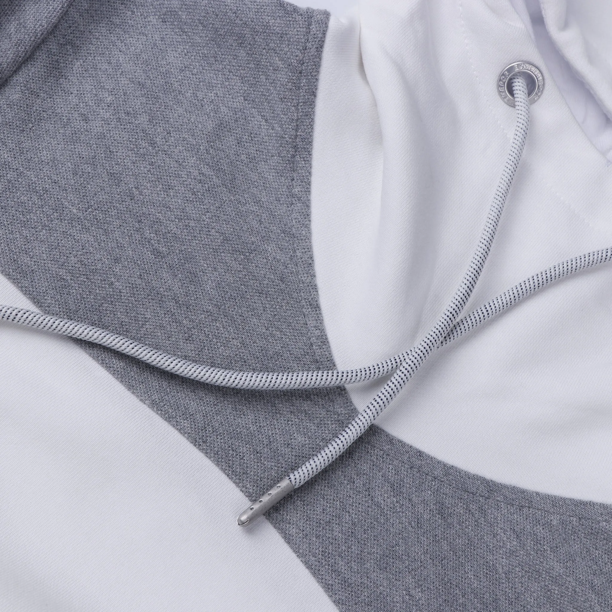 Women's Longline Hoodie Dress  S M L XL Black/White/Grey  or Blue/White/Grey