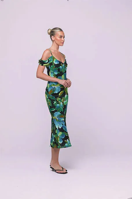 Wren Maxi Dress Black Tropicalé