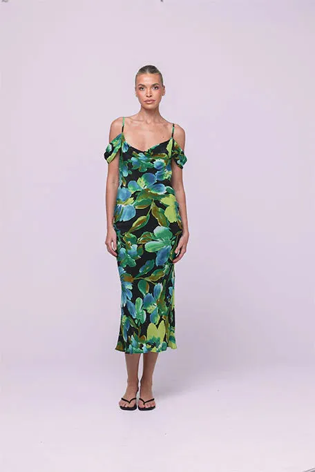 Wren Maxi Dress Black Tropicalé
