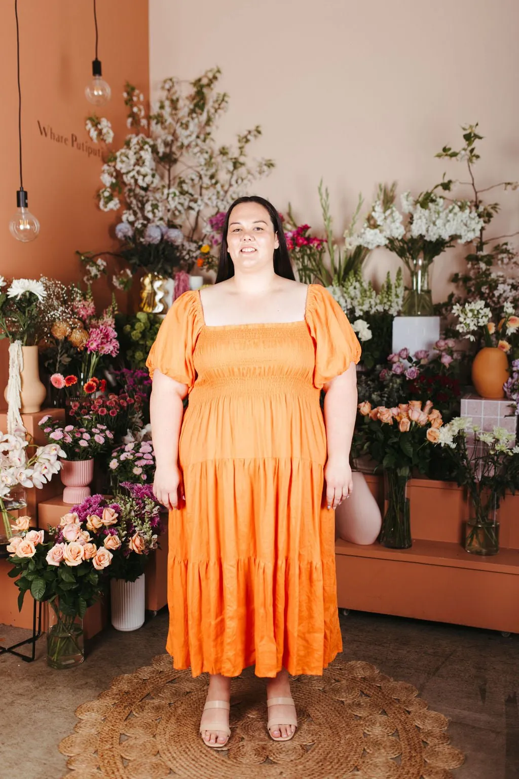 Yoli Midi Dress - Size 24