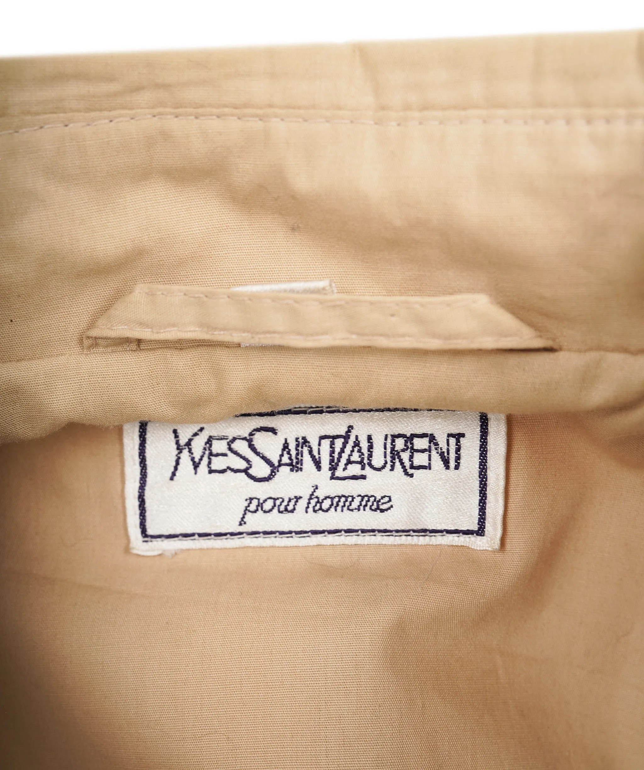YSL BEIGE TRENCH COAT  - APL0002