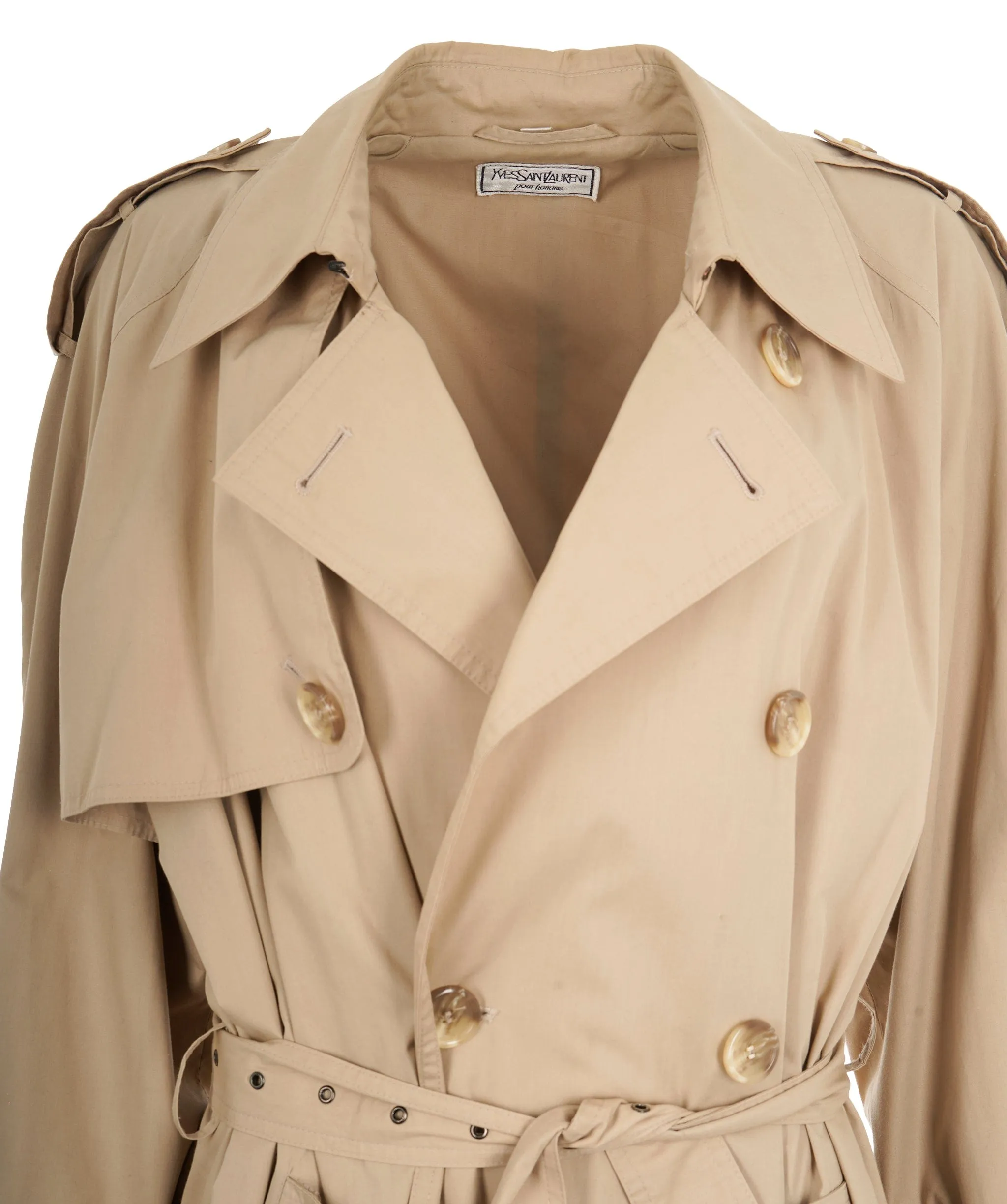 YSL BEIGE TRENCH COAT  - APL0002